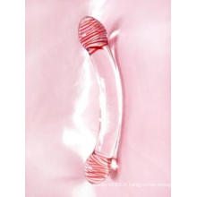 Sex Toy gode en verre pour les femmes (IJ-GST060)